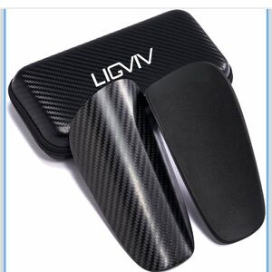 Carbon Fiber Shin Pads, for Men, Women, Youths, Kids, with Portable Case